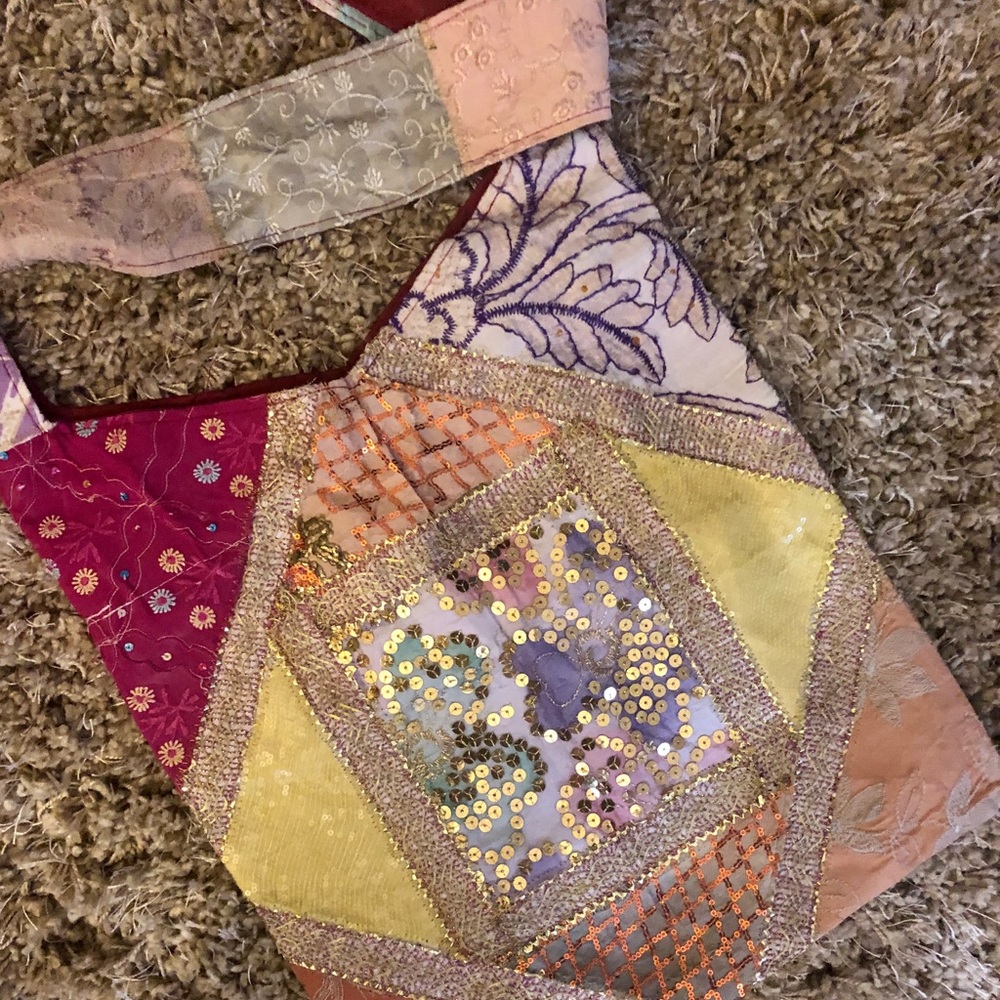 😍UNIQUE😍Hand-sewn Crossbody satchel/ bag